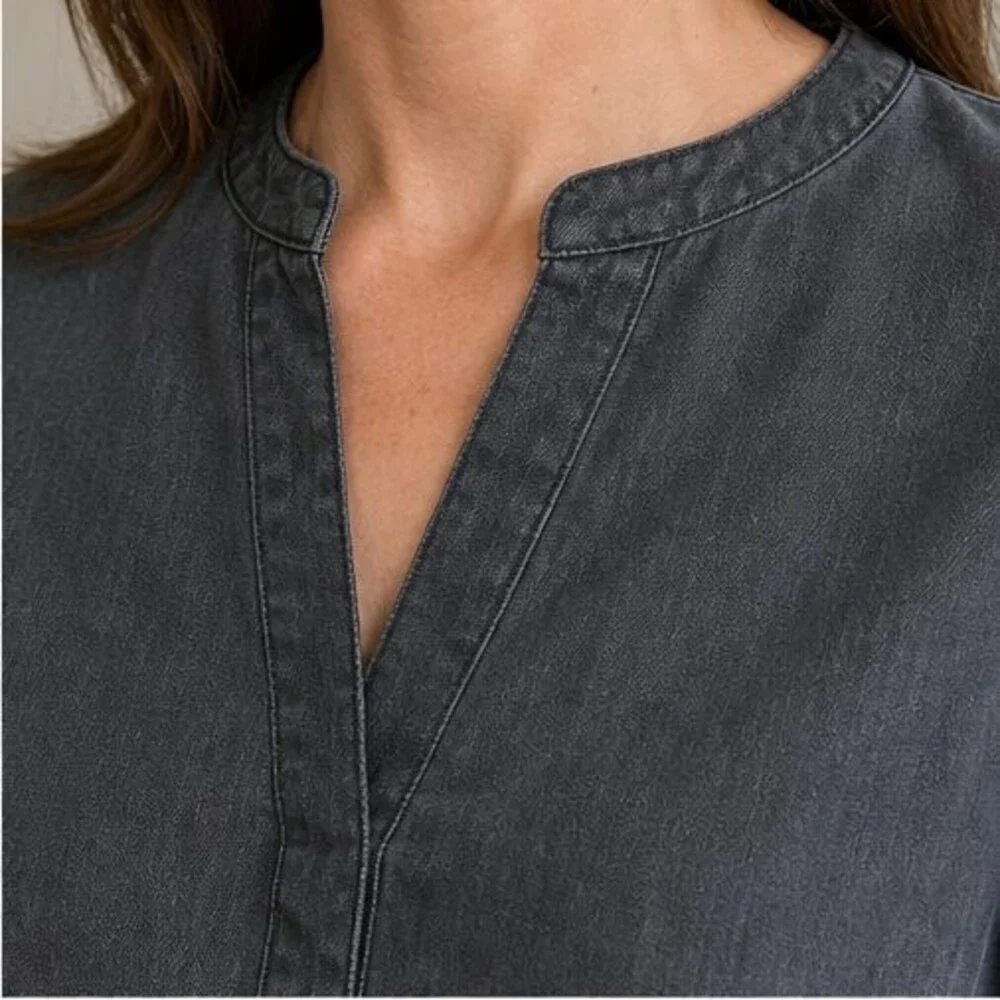 Black Lace Trim Top